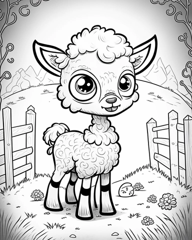 cute sheep walking by fence children’s coloring book, cartoon style, thick lines, no shading assasinmonkey, duplicate faces, blurry, drawing, cartoon, illustration, painting, concept art, cgi, unreal, anime, black&white, b&w, picture frame, deformed, bad anatomy, disfigured, poorly drawn face, mutation, mutated, extra limb, poorly drawn hands, done by bad-artist, ugly, dazed, 3D render, 3D game, 3D game scene, 3D character, mosaic, painting, digital art, anime, doll, toy, photoshop, video game, 