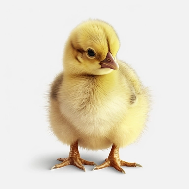 baby cute Chick , 8K quality, ultra detailed clipart, without signature and without meaningless lines, clipart, white background, High Quality clipart, no writting background, no writting, realistic , ultra detailed