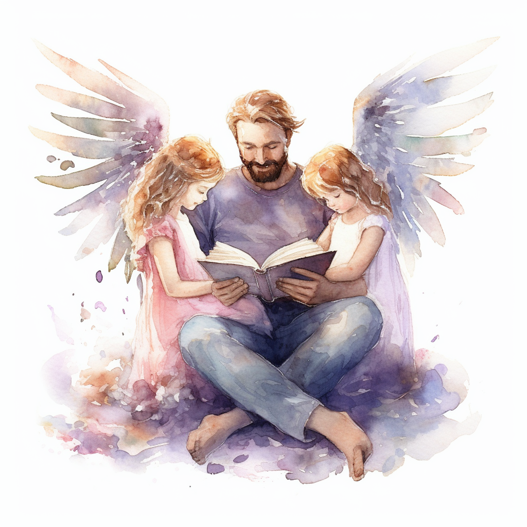 father daughter clipart
