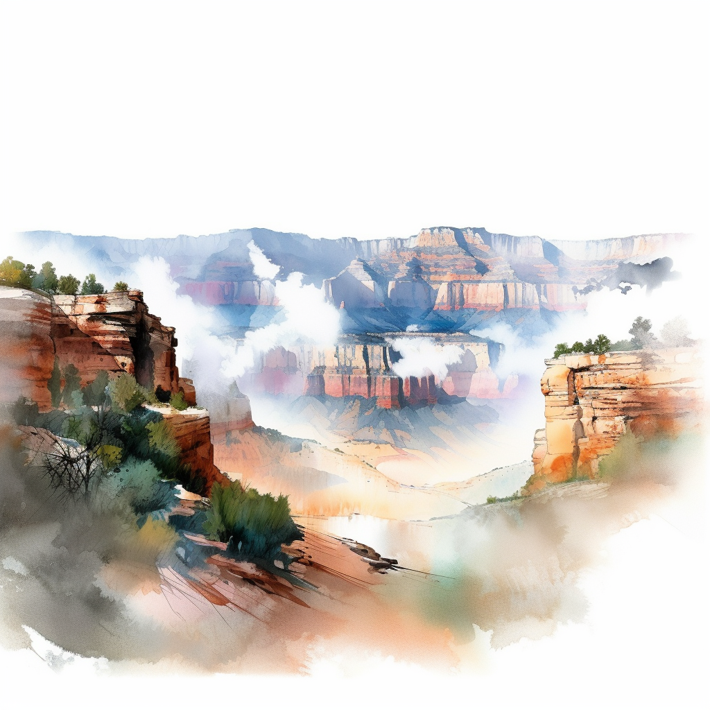 grand canyon clipart