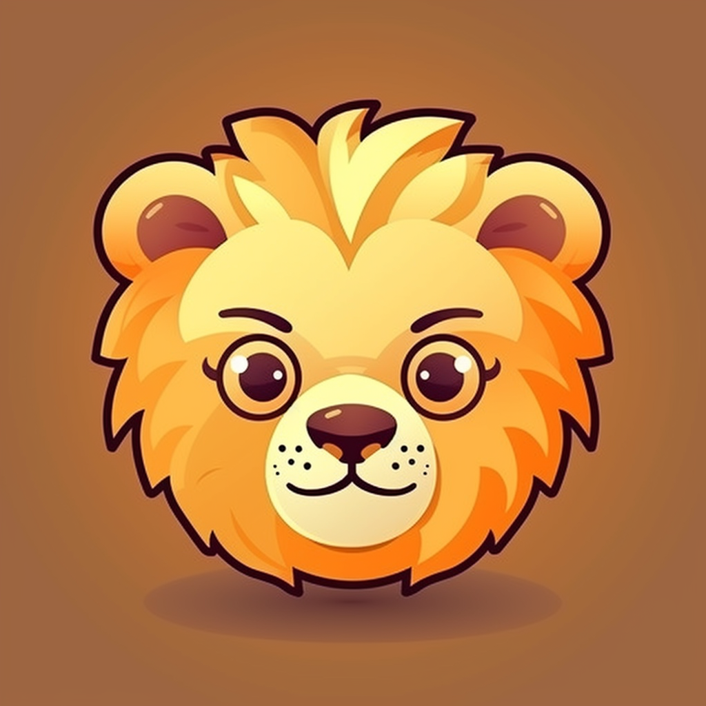 lion mascot clipart