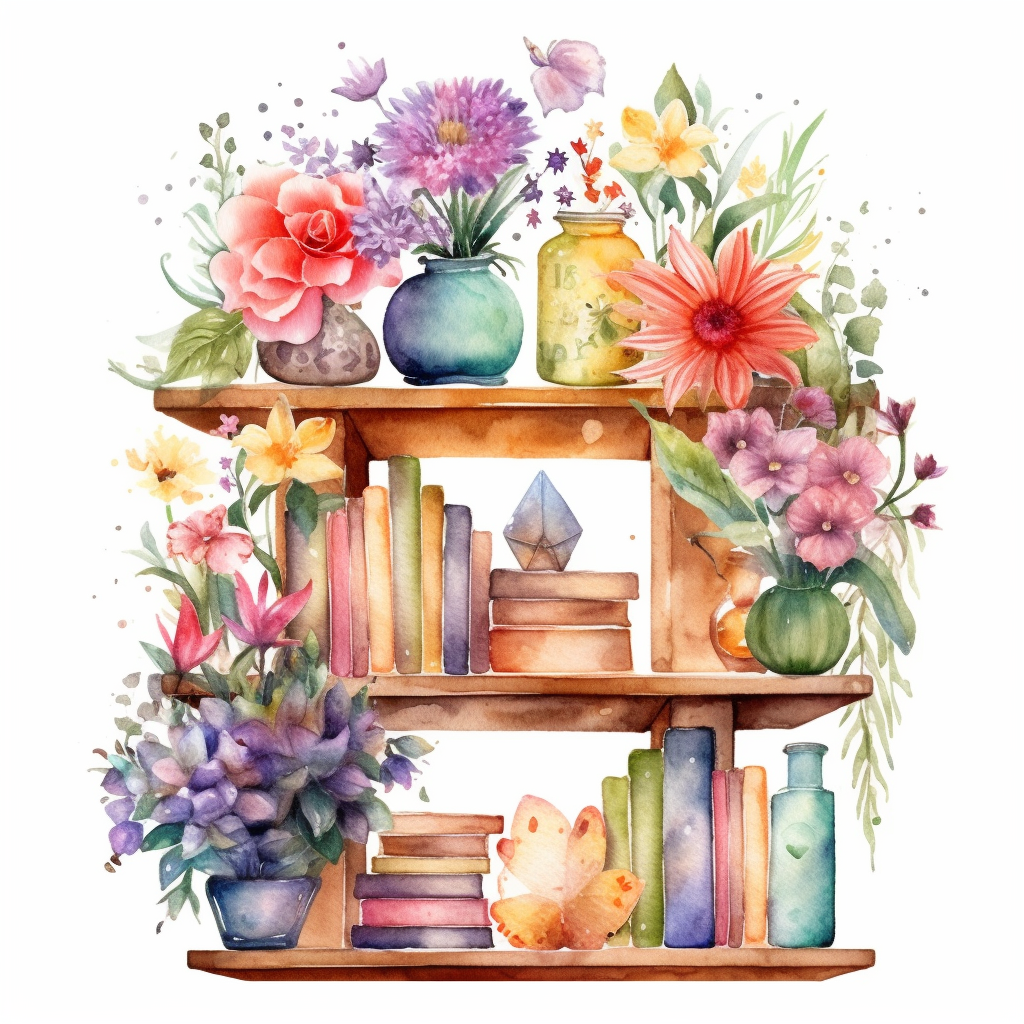 background floral cliparts