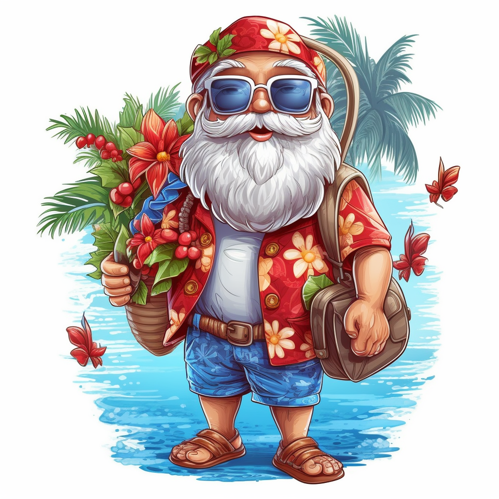 cute hawaiian cliparts