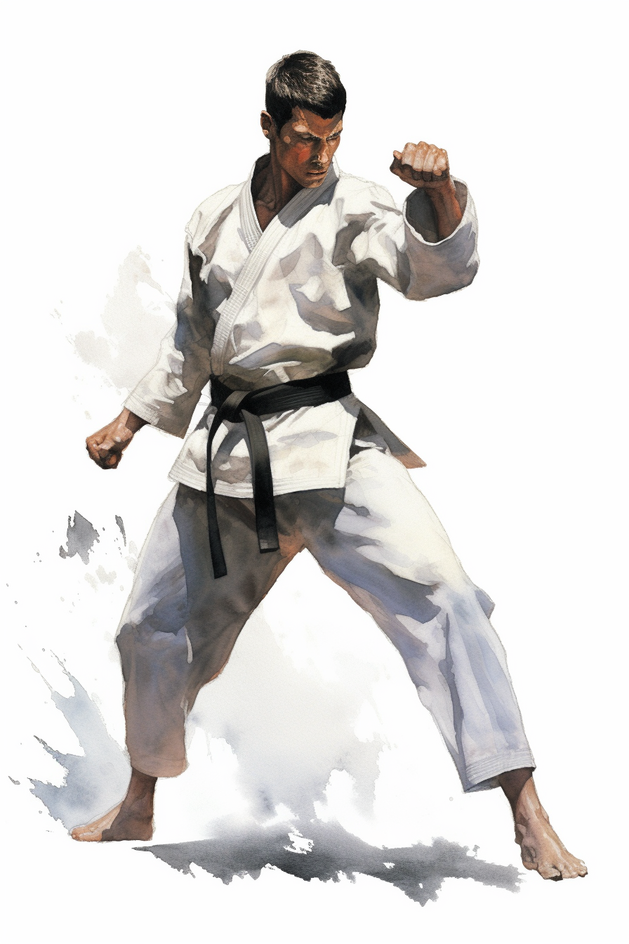 kicking cliparts