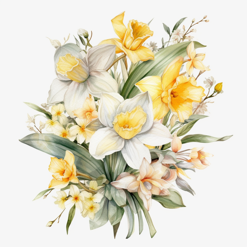 daffodil cliparts