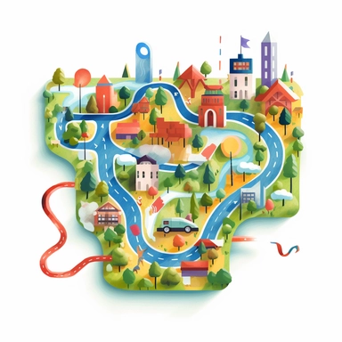 google maps clipart