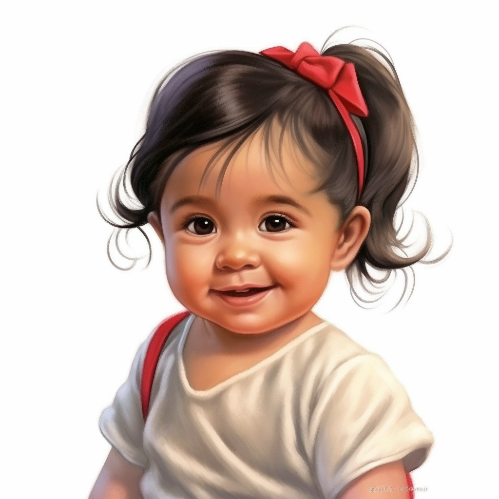 baby girl clip art