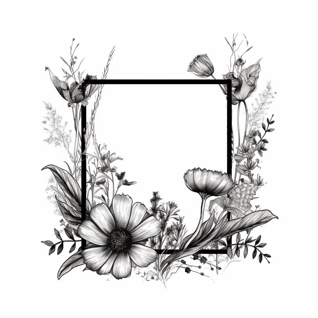 black cliparts frames