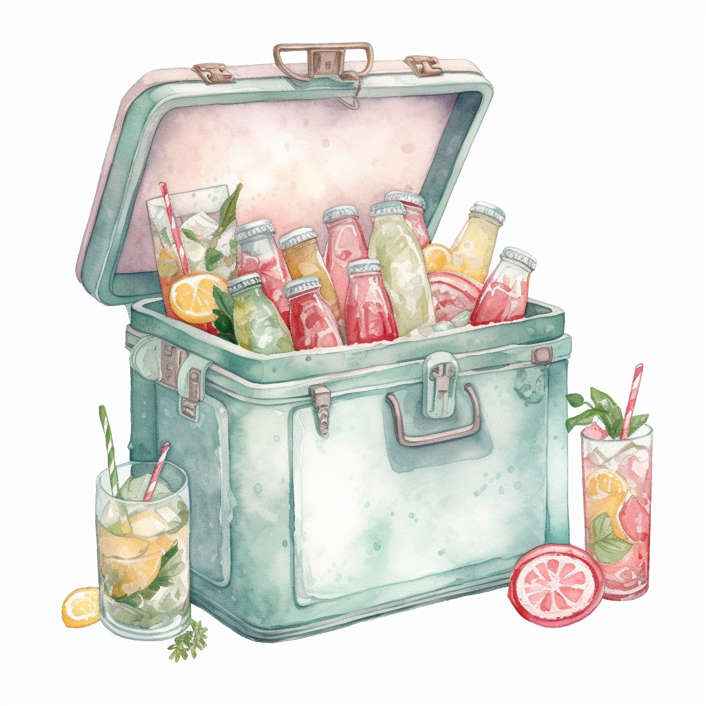 cooler cliparts