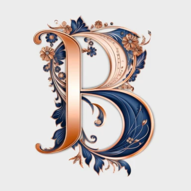 Medical Spa monogram letter B woman silhouette logo real design with transparent PNG image, 8K, ultra realistic for using of clip arts, stickers, banners, posters, social media, highly detailed, vibrant tones using rose gold, vivid navy blue, black , and gray colors. Professional B, logo, beauty vector (EPS or AI). - <@1117892476242497577> (fast)
