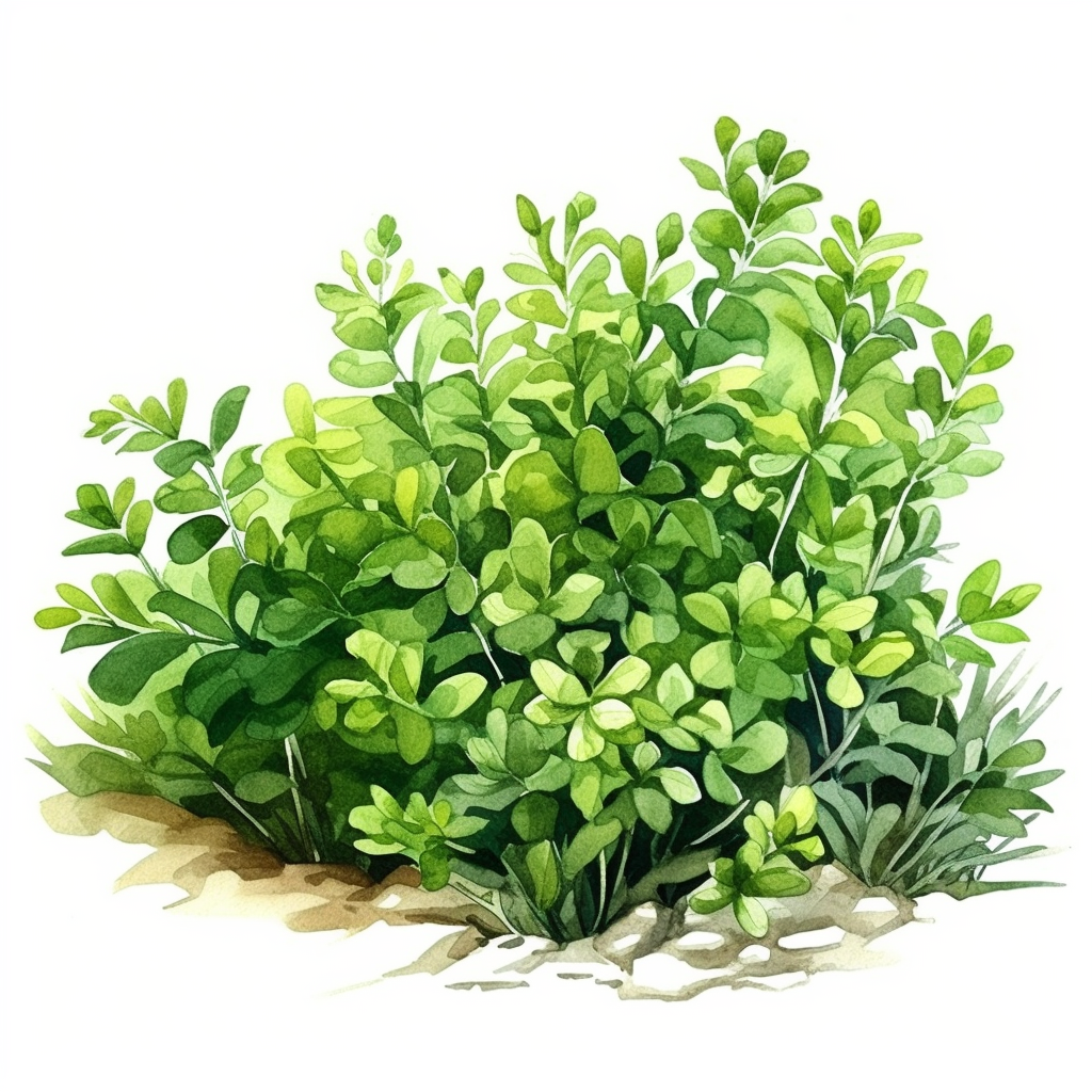 green bush cliparts