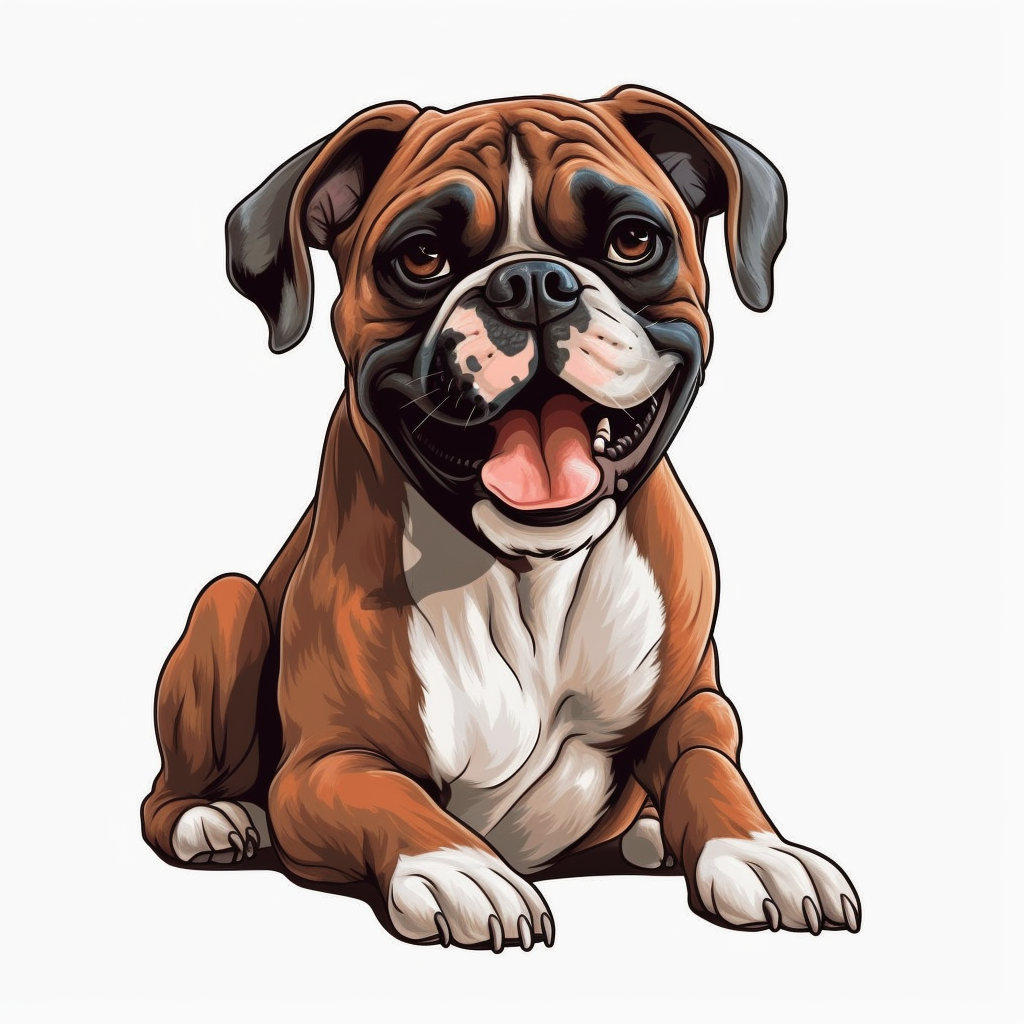 cute dog clipart