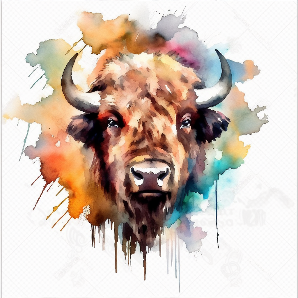 bison cliparts