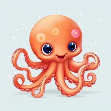 cute octopus clip art