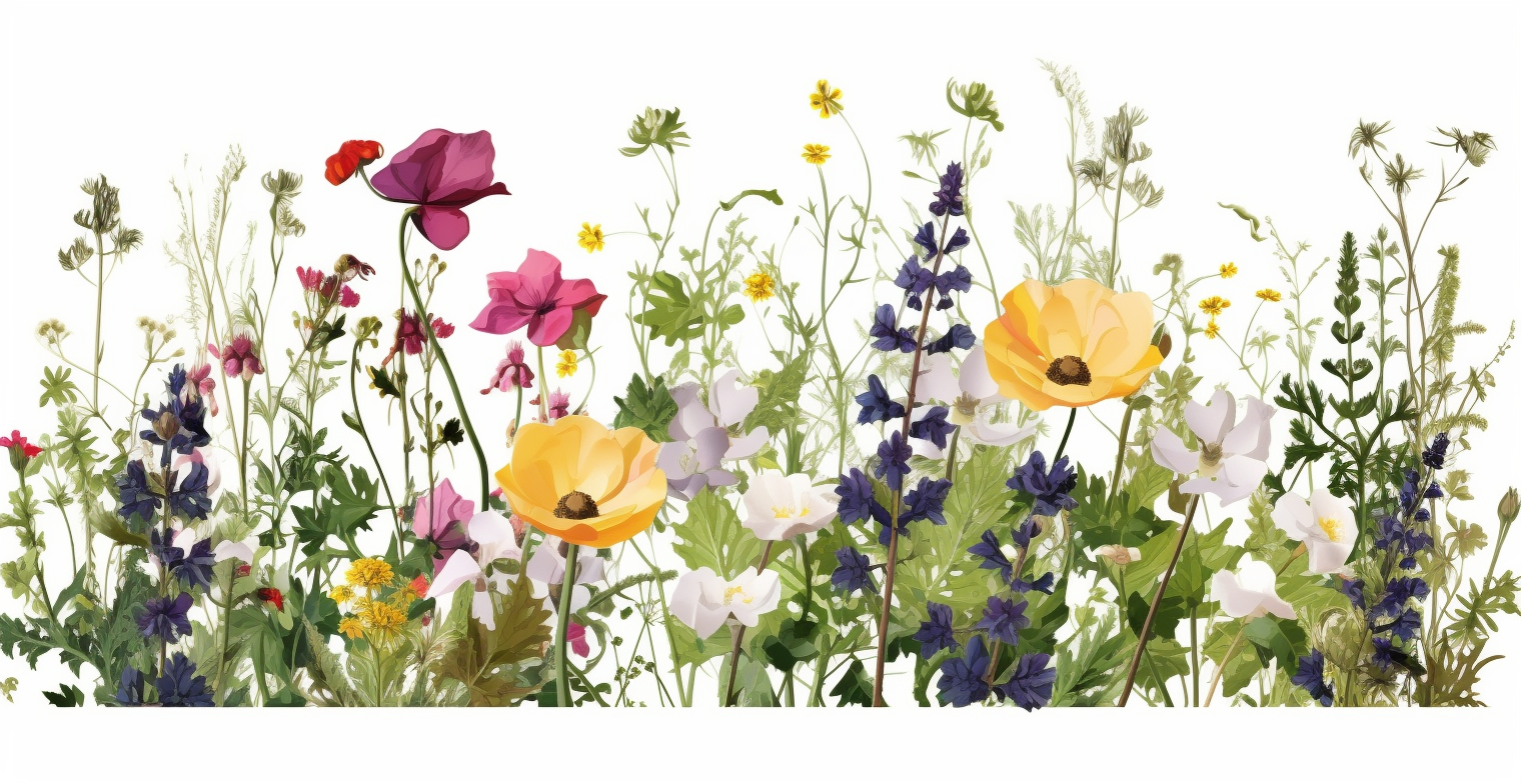 garden borders cliparts
