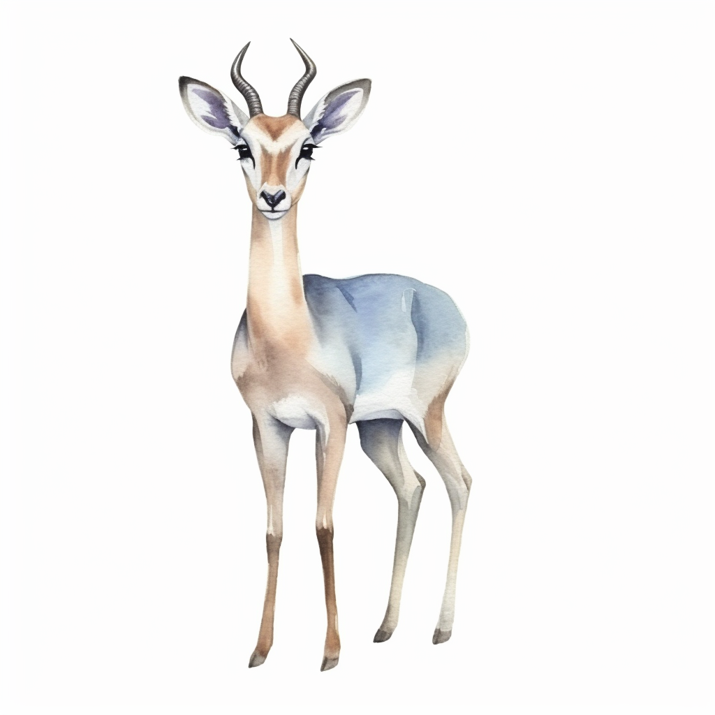 gazelle cliparts