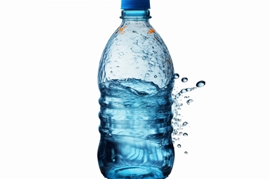A bottle of water falling into the water, a 3D render, inspired by Dorothy Coke, trending on artforum, vector art for cnc plasma, exploding powder, connectedness, ! ! ! very coherent! ! ! vector art, splashes of liquid, eric zener cam de leon, clipart, stopmotion, super realistic food picture