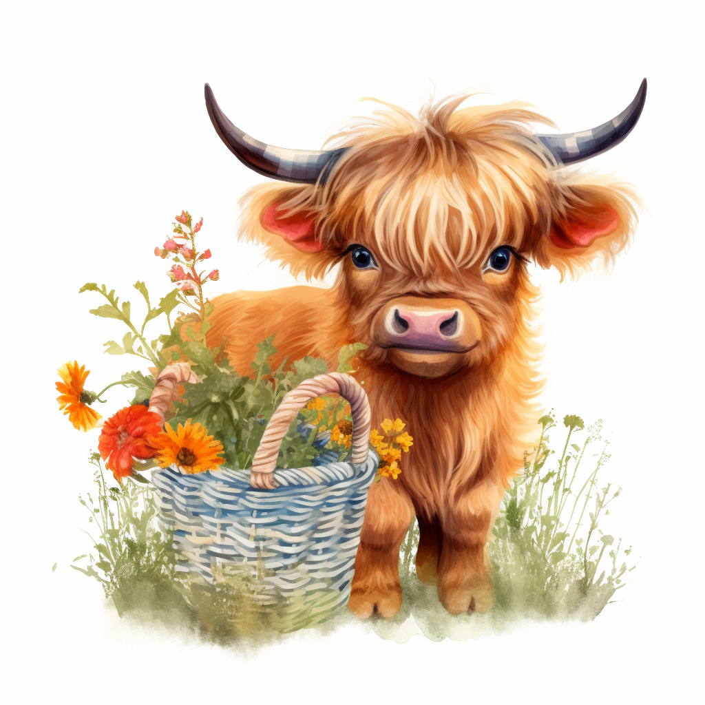 cow eating cliparts