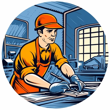 factory worker clipart