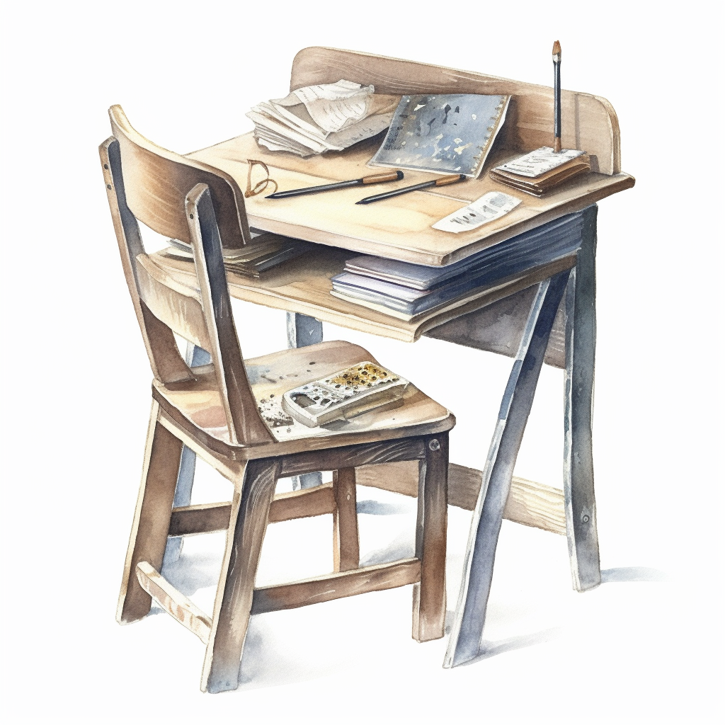 desk school cliparts