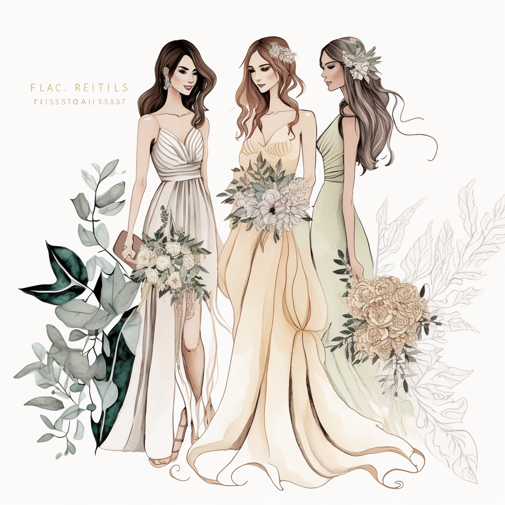 friends wedding cliparts