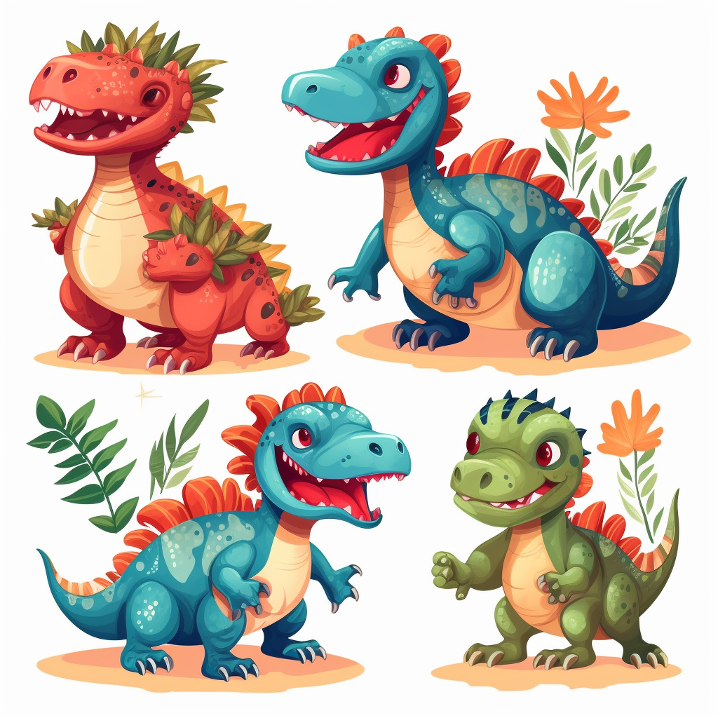 dino cliparts