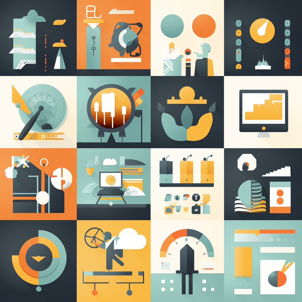 business presentation cliparts