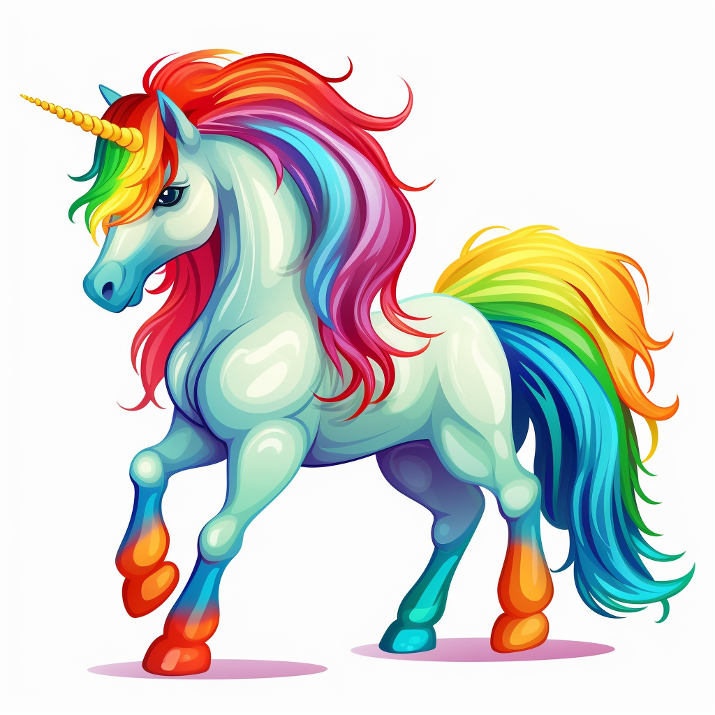 cartoon horses clipart