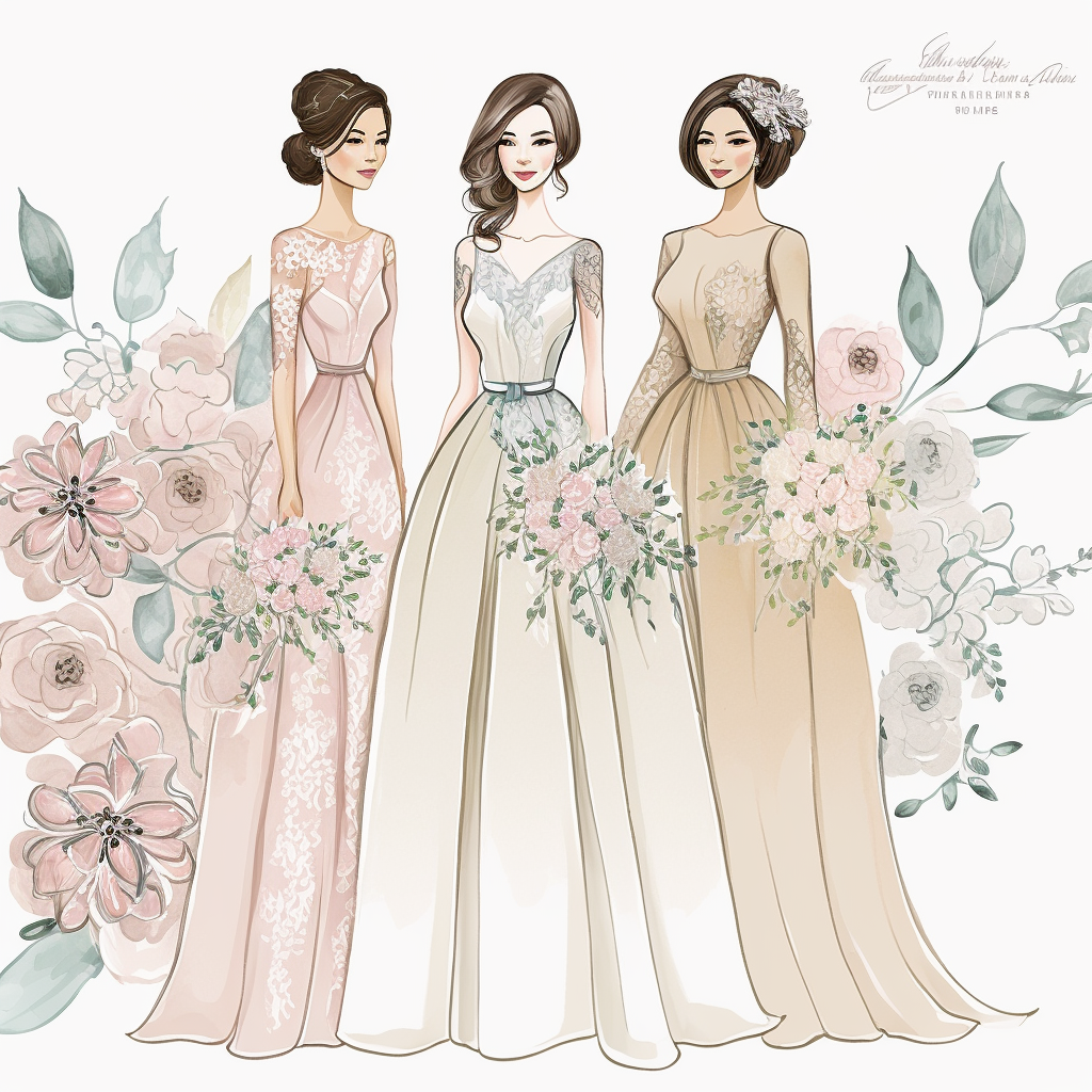 friends wedding cliparts