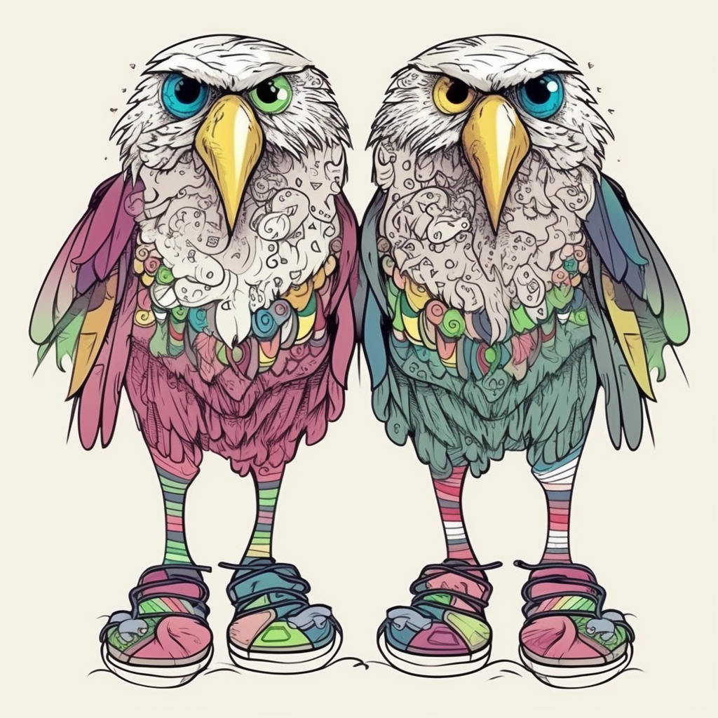 funny eagle cliparts