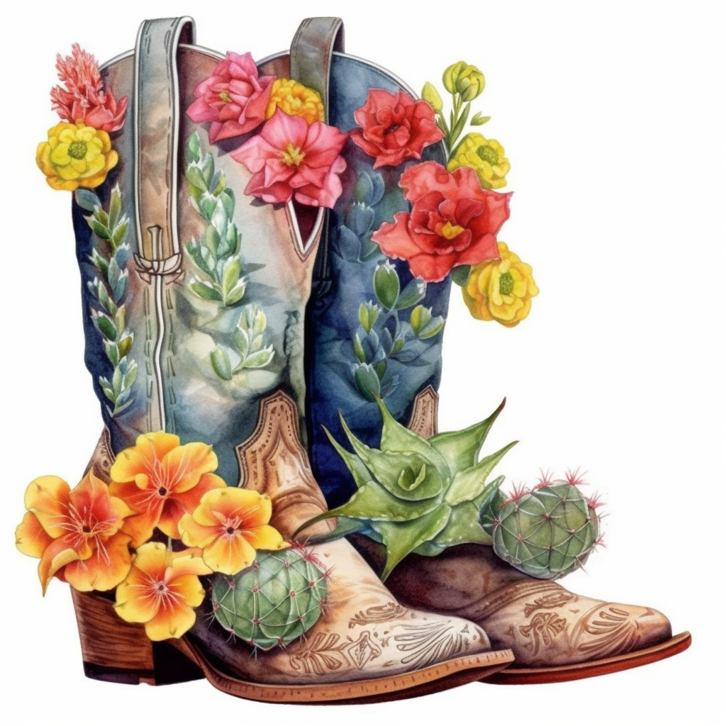 old cowboy cliparts