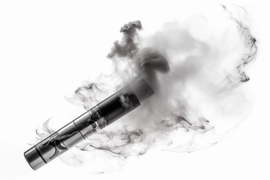 e-cigarette , highly detailed, isolated on white, clipart,