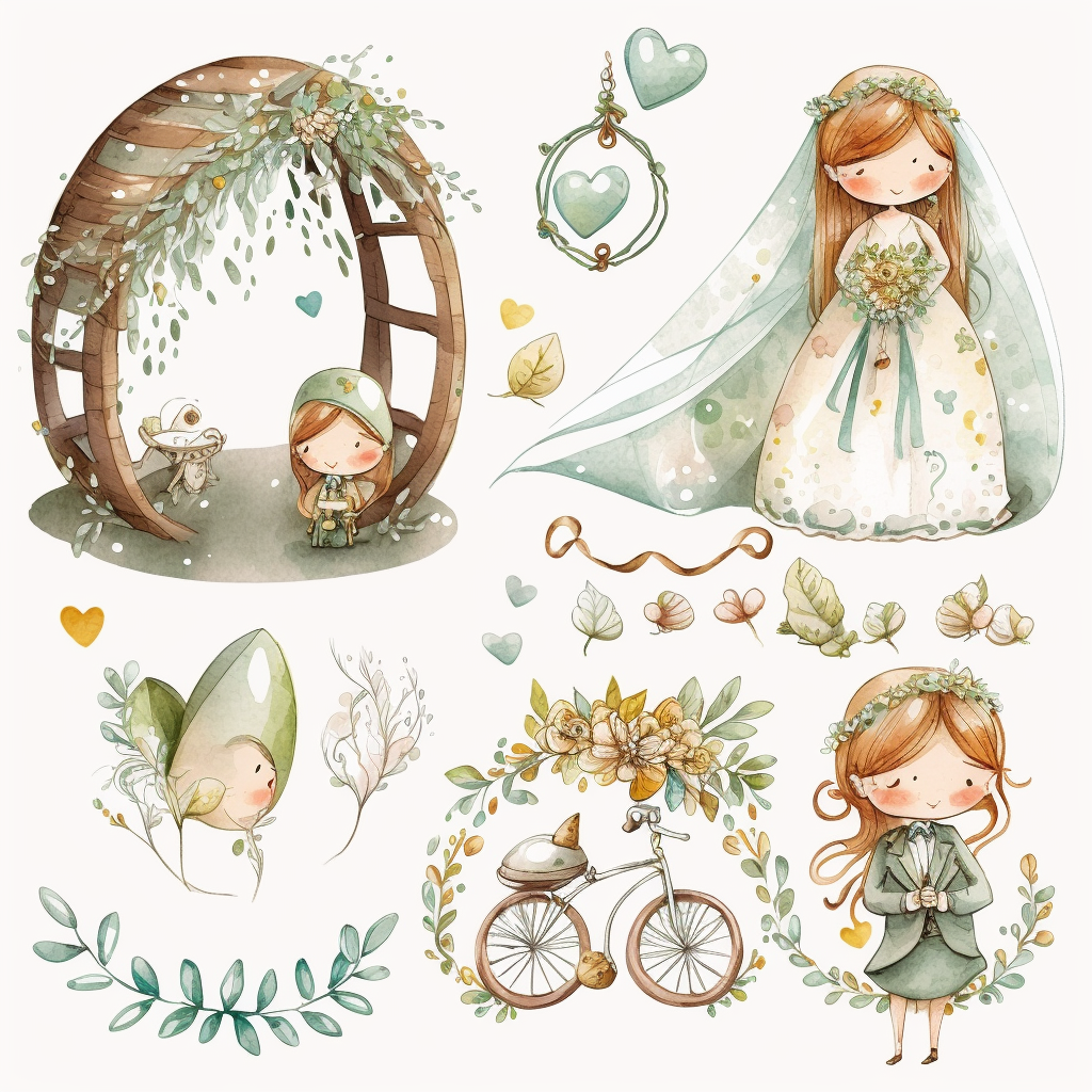 heart ribbon cliparts