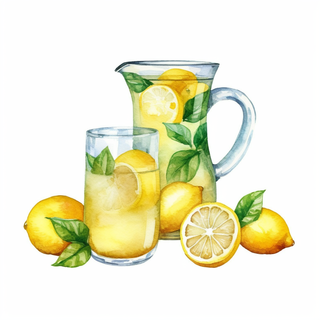 lemon juice cliparts