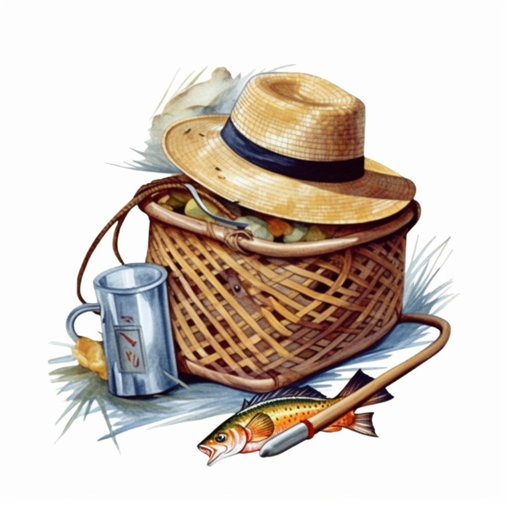 fishing hat cliparts