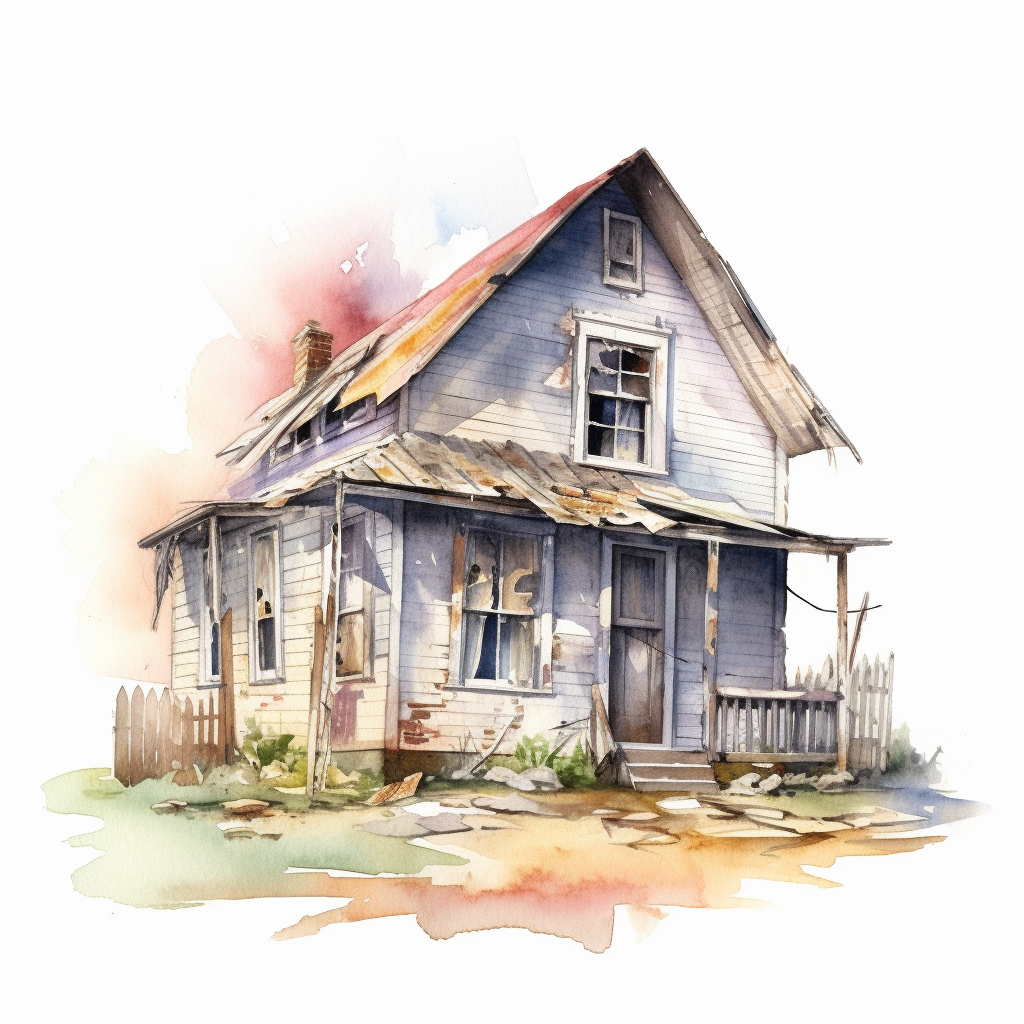 colorful house cliparts