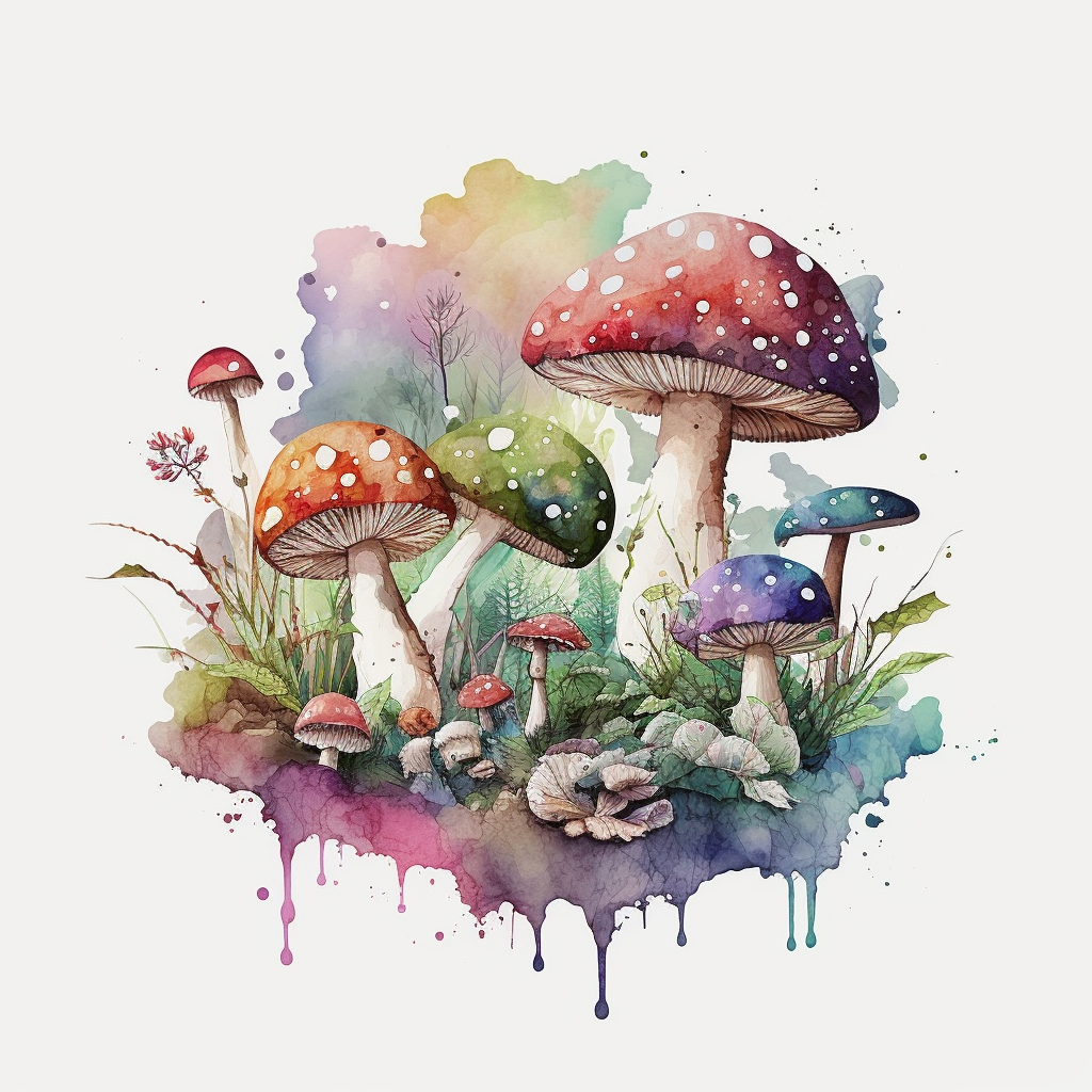 fairy toadstool cliparts