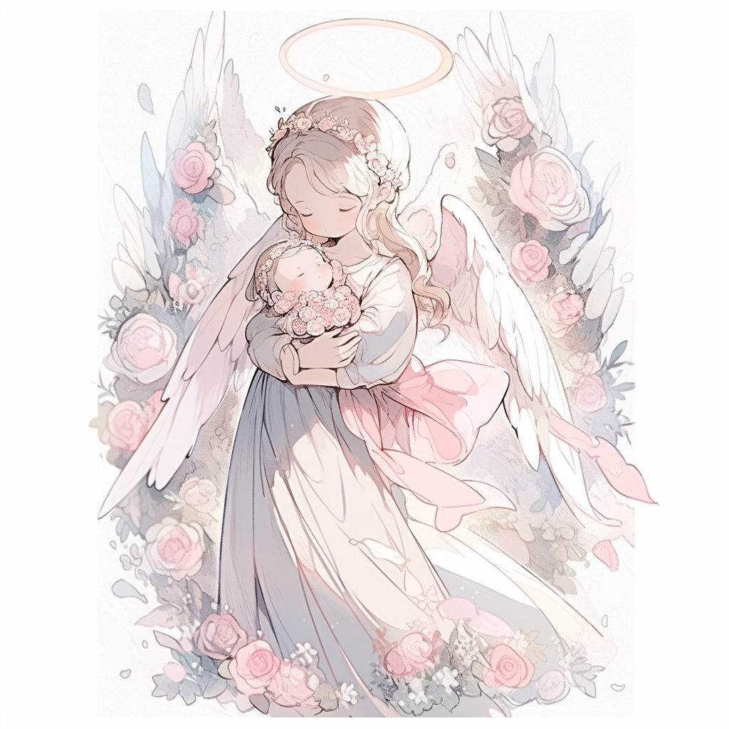 baby angels cliparts