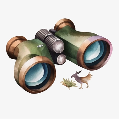 simplified binoculars clipart, simple shapes, no lines, no outlines, clipart most popular on etsy, featured on dribble, minimalist, computer vector graphic design clip art, watercolor illustration clipart, watercolour clipart, watercolor illustration for kids and children, book illustration, print on demand image, PNG transparent background