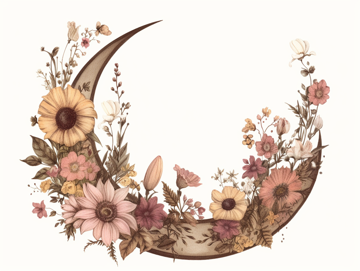 crescent shape cliparts