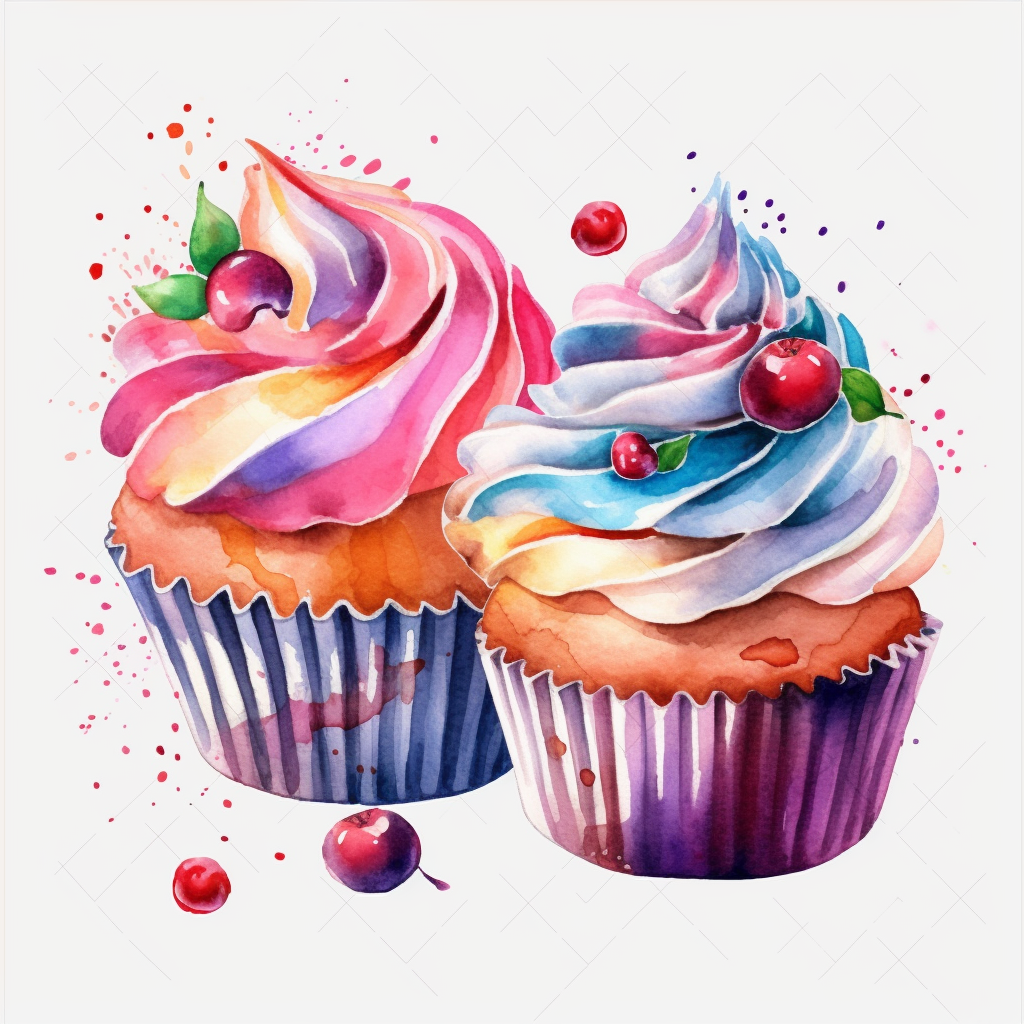cupcake cliparts transparent