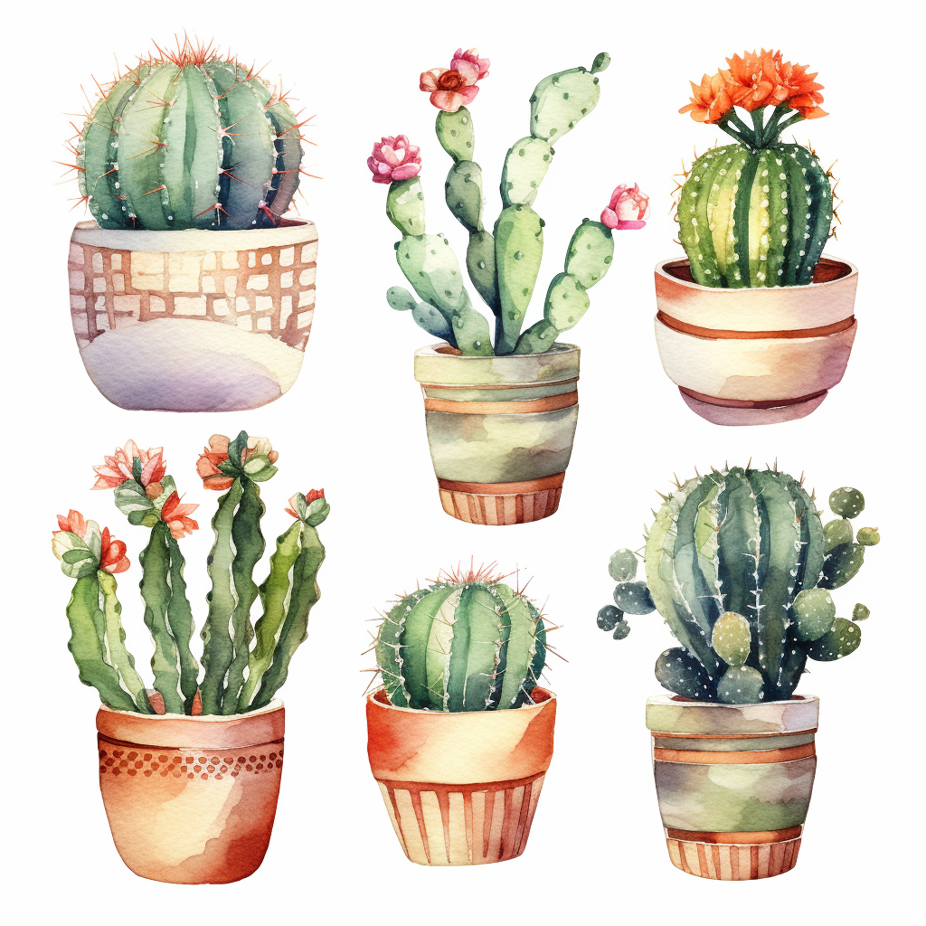 hd cactus cliparts