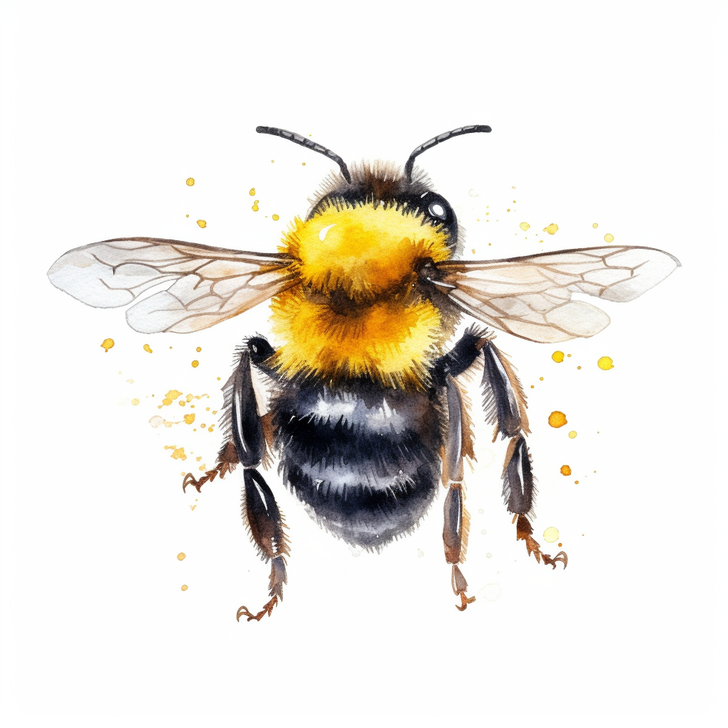 bumble bee clipart