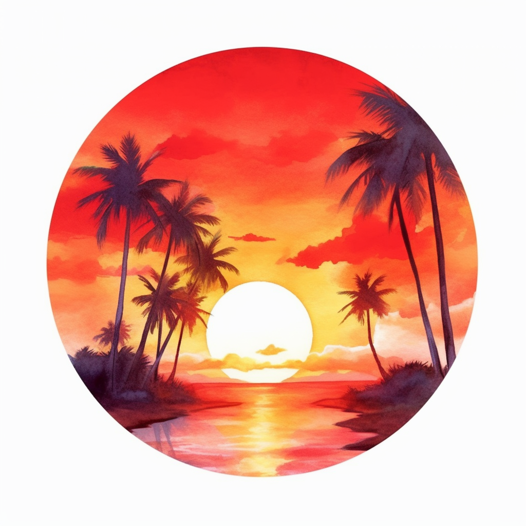 circle red cliparts