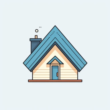 simple clipart minimalistic clean design that looks like a house roof