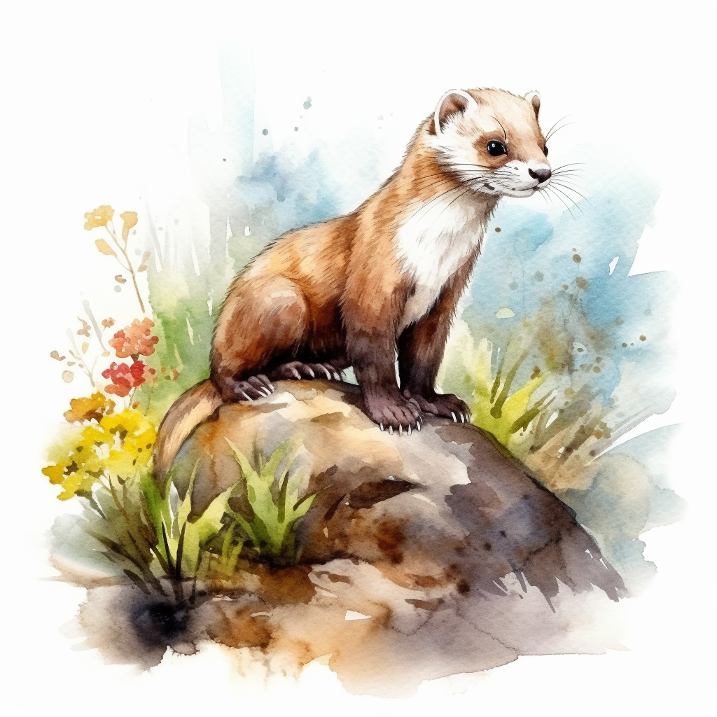 ferret clipart