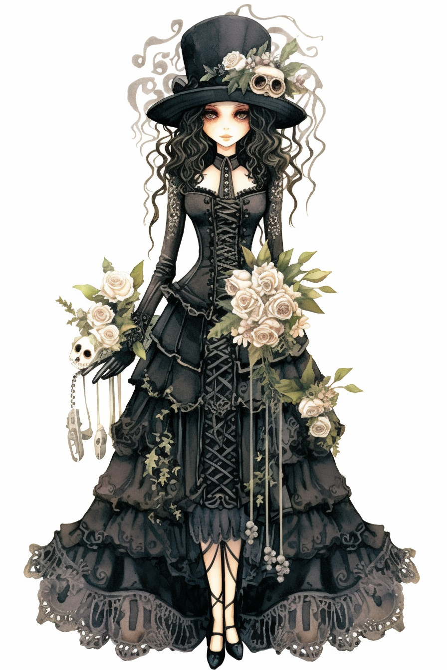 girl wedding cliparts