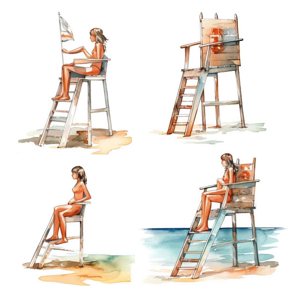 lifeguard clipart
