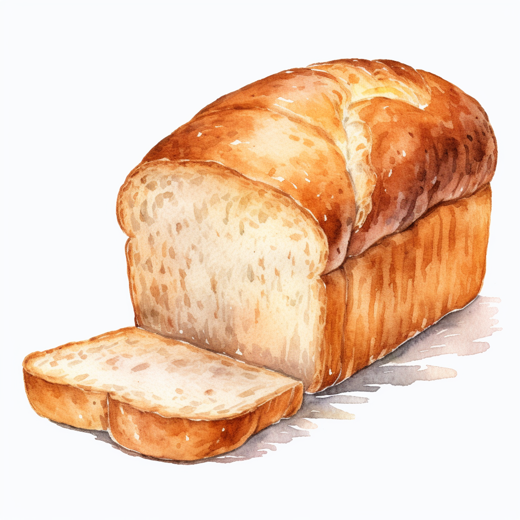 loaf of bread clipart