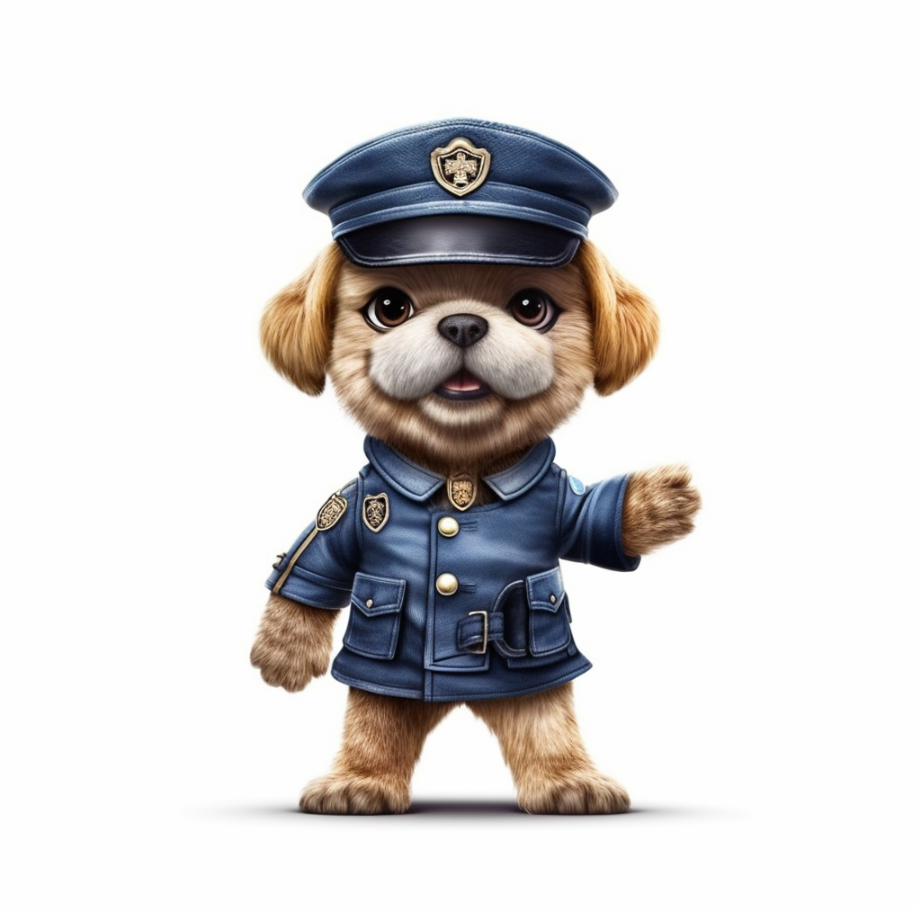 cute police cliparts